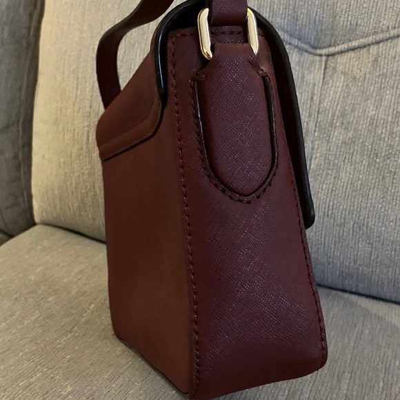 Kate Spade Burgundy Crossbody Bag - Picture 7 of 16